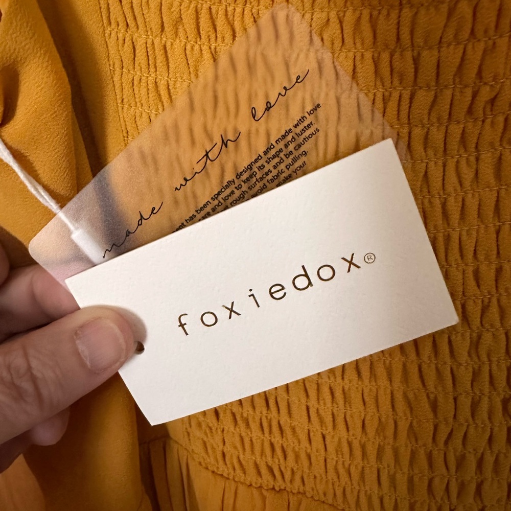Foxiedox Anoki Saffron Maxi Dress - Picture 7 of 8